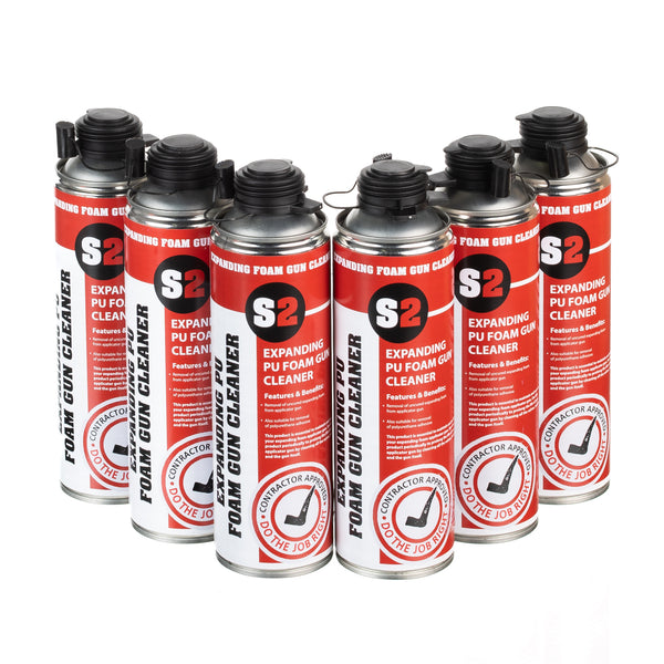 Stick2 Expanding Foam Gun Cleaner - A Dual Purpose, Solvent Based Solution for Cleaning