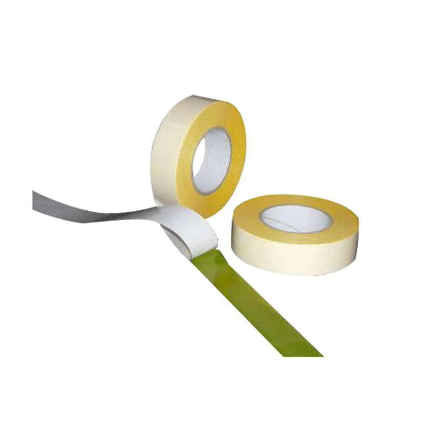 Double Sided Yellow Exhibition Tape - NEC Approved Flowstrip