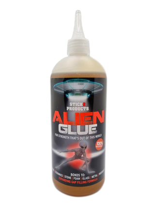 Alien Glue - Waterproof Adhesive For Wood, Glass & More - 500ml STICK2