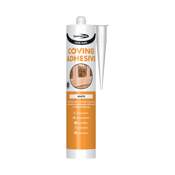 Cove-Mate Coving Adhesive for Fixing PU Covings, Skirting Boards and Architraves Bond-It
