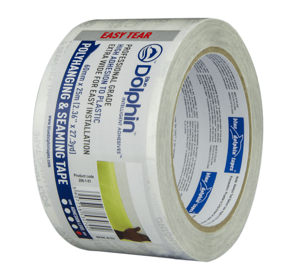 Indoor or Outdoor Painters Grade Masking Tape - 14 Day Clean Removal Blue Dolphin