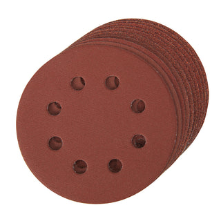 Hook & Loop Discs Punched 115mm 10pce