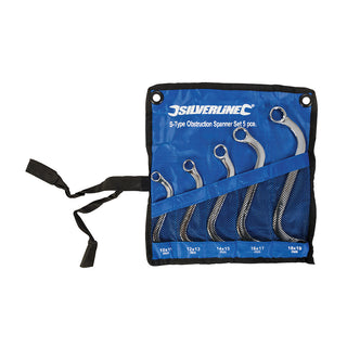 S-Type Obstruction Spanner Set 5pce Toolstream