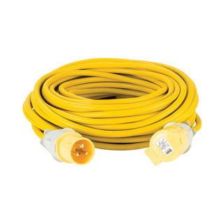 Extension Lead Yellow 2.5mm2 16A 25m