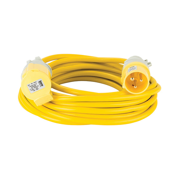 Arctic Extension Lead Yellow 16A 2.5mm2 10m Toolstream