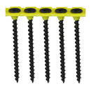 TIMCO Collated Drywall Coarse Thread Bugle Head Black Screws-10