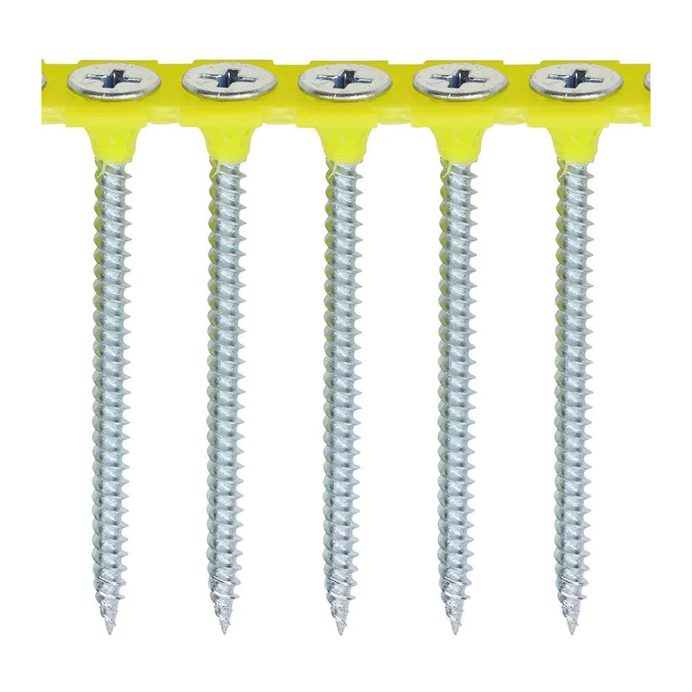 TIMCO Collated Drywall Fine Thread Bugle Head Silver Screws
