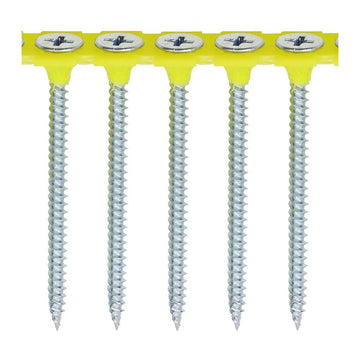 TIMCO Collated Drywall Fine Thread Bugle Head Silver Screws