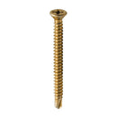 TIMCO Window Fabrication Screws Countersunk PH Metric Thread Self-Drilling Point Yellow-7