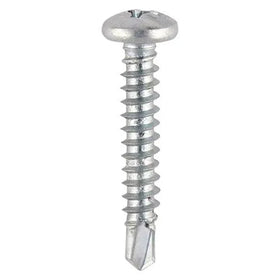 TIMCO Window Fabrication Screws Pan PH Self-Tapping Thread Self-Drilling Point Zinc - 0