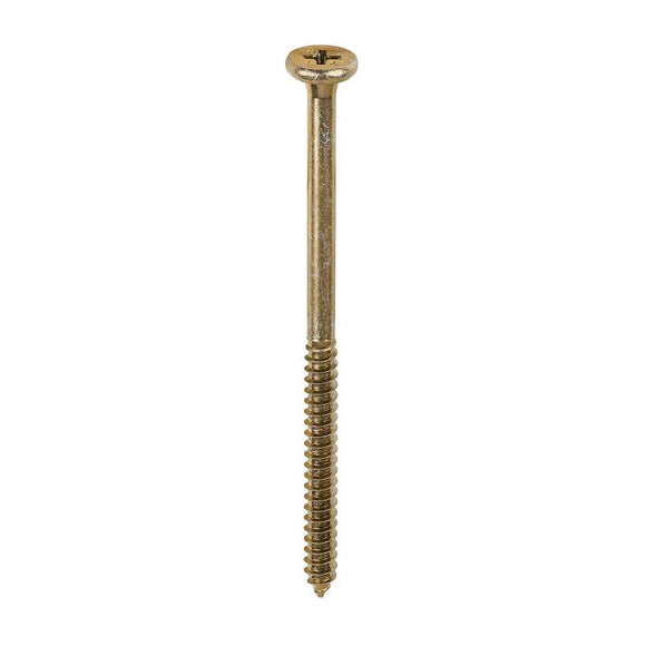 TIMCO Element Screws Shallow Pan Countersunk PH Self-Tapping Thread AB Point Yellow