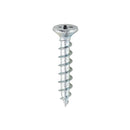 TIMCO Window Fabrication Screws Countersunk with Ribs PH Single Thread Gimlet Point Zinc-7