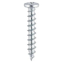 TIMCO Window Fabrication Screws Friction Stay Shallow Pan with Serrations PH Single Thread Gimlet Point Zinc-3