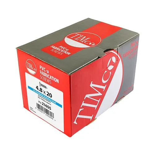 TIMCO Window Fabrication Screws Friction Stay Shallow Pan with Serrations PH Single Thread Gimlet Tip Stainless Steel - 0
