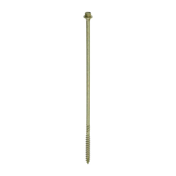 TIMCO Timber Screws Hex Flange Head Exterior Green