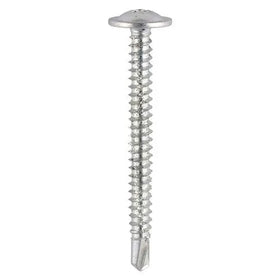TIMCO Baypole Screws Wafer Flange PH Self-Drilling Point Zinc