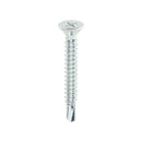 TIMCO Window Fabrication Screws Countersunk PH Self-Tapping Self-Drilling Point Zinc-21