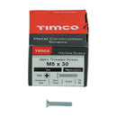 TIMCO Machine Countersunk Silver Screws-14