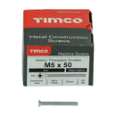 TIMCO Machine Countersunk Silver Screws-3
