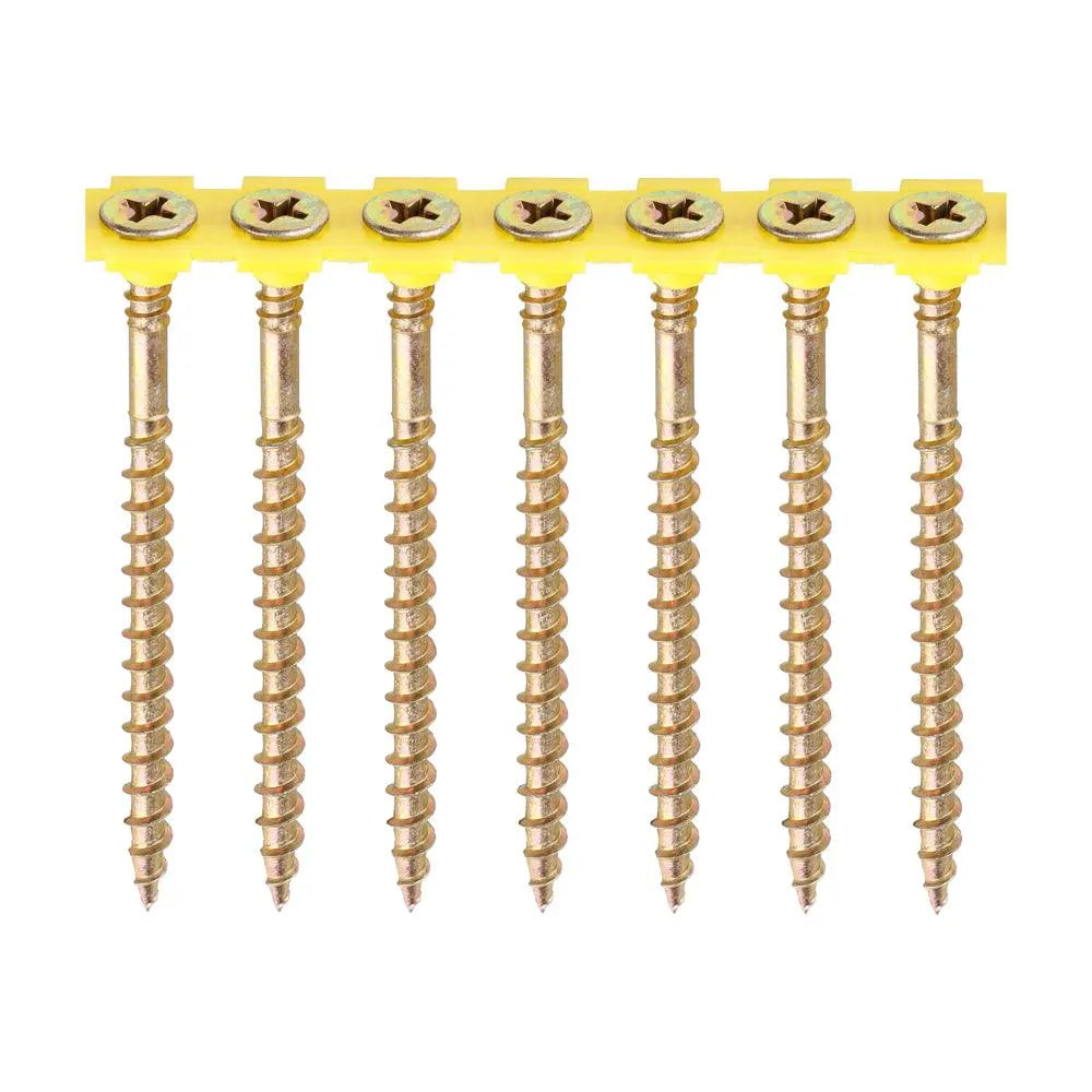 TIMCO Collated Solo Countersunk Gold Woodscrews