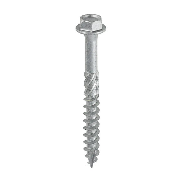 Timber Frame Screw HEX Silver