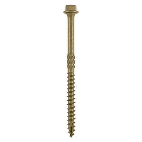 TIMCO Timber Screws Hex Flange Head Exterior Green