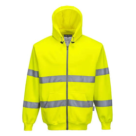 Hi-Vis Zipped Hoodie - 0