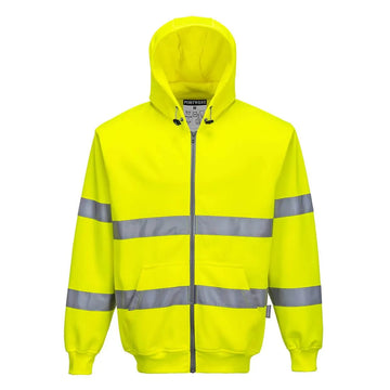 Hi-Vis Zipped Hoodie - 0