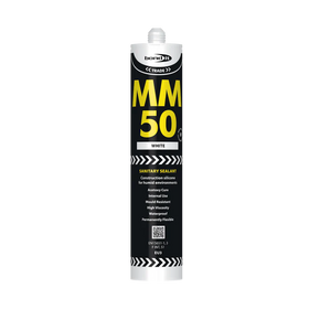 MM50 Acetoxy Cure Sanitary Silicone Sealant - 285ml (25 tubes per box)