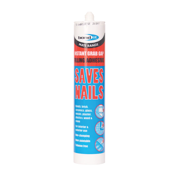 Bond-It Saves Nails Instant Grab Adhesive Beige