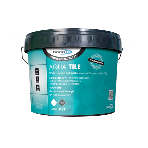 Aqua Tile Water-Resistant Floor & Wall Tile Adhesive