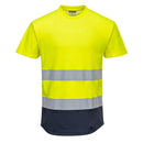 Hi-Vis Contrast Mesh Insert T-Shirt S/S-2