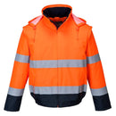 Hi-Vis 2-in-1 Contrast Essential Lite Bomber Jacket-1
