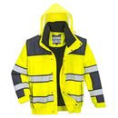Hi-Vis 3-in-1 Contrast Winter Bomber Jacket-3