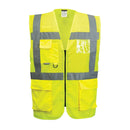 Madrid Hi-Vis Half Mesh Executive Vest-2