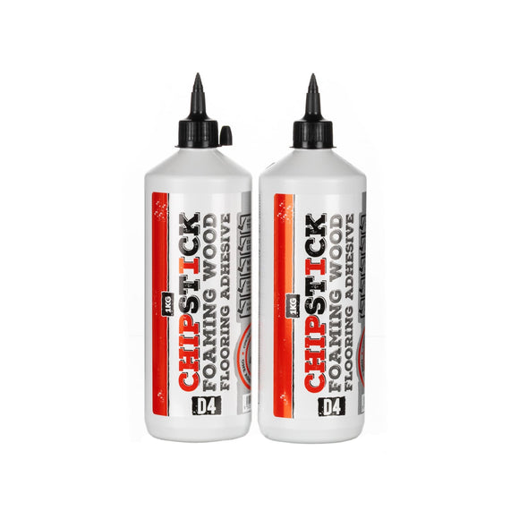 Chipstick D4 Glue PU Foaming Chipboard Flooring Adhesive Grey 1kg