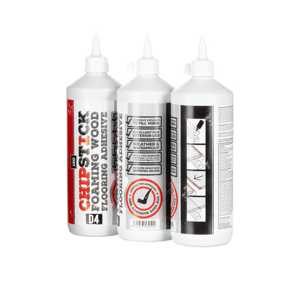 Chipstick D4 Glue PU Foaming Chipboard Flooring Adhesive 1kg