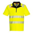 DX4 Hi-Vis Zip Polo Shirt S/S-2