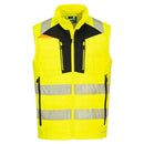 DX4 Hi-Vis Hybrid Baffle Bodywarmer-2