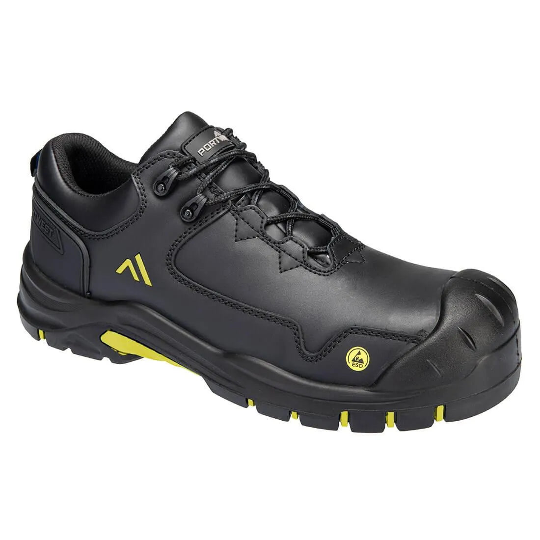 Composite Action Leather Low Shoe S3S ESD HRO SR SC FO - 0