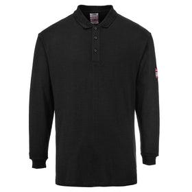 FR Modaflame Anti-Static Long Sleeve Polo Shirt