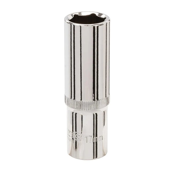 Silverline Deep Socket 1/2" Drive 6pt Metric