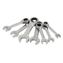 Silverline Stubby Ratchet Spanner Set 7pce-4