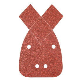 Silverline Hook & Loop Detail Sander Sheets with 2 Tips 140mm 10pk