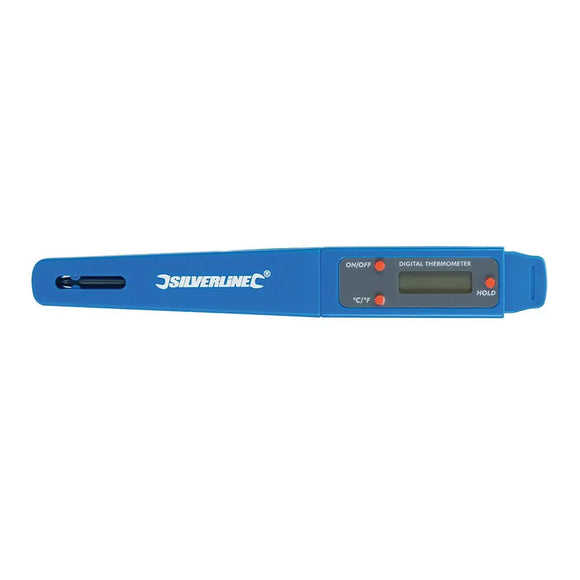 Silverline Pocket Digital Probe Thermometer