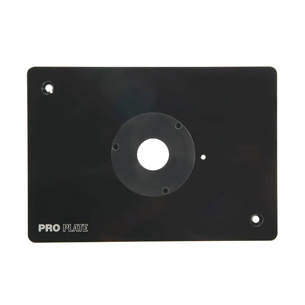 Rockler Aluminium Pro Router Plate (Blank) for Non-Triton Routers - 0