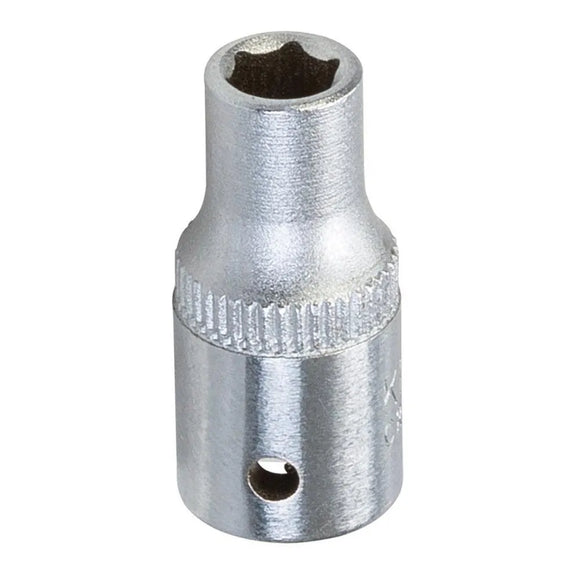 King Dick Socket SD 1/4" Metric 6pt