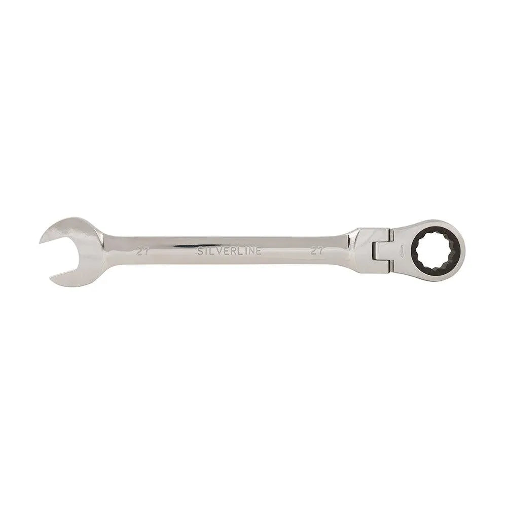 Silverline Flexible Head Ratchet Spanner
