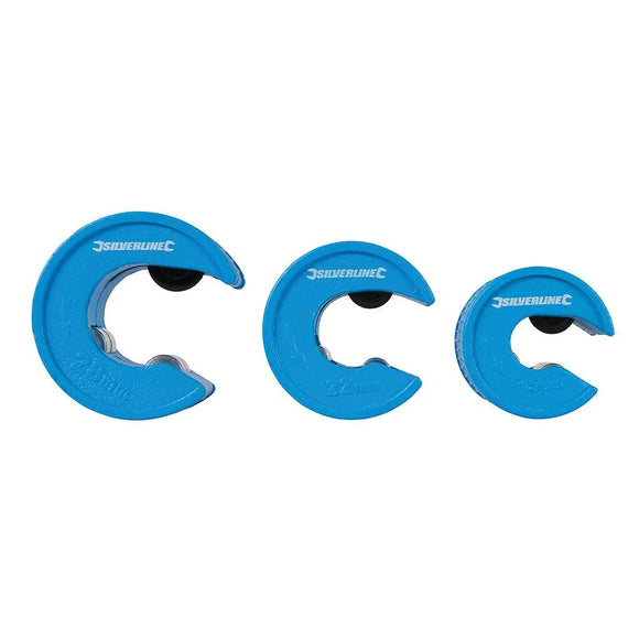 Silverline Quick Cut Pipe Cutter Set 3pce