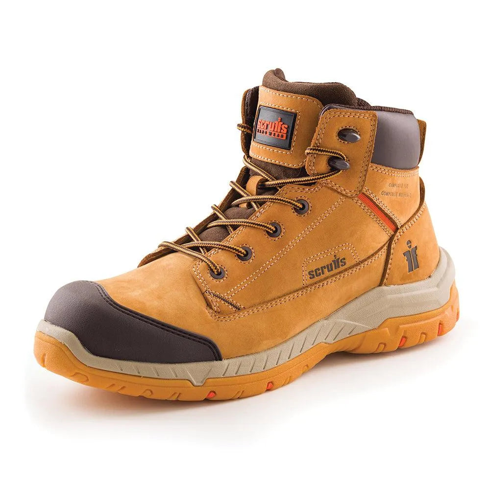 Scruffs Solleret Safety Boots Tan